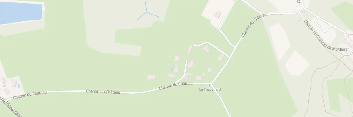 Plan du 1008B Che du Chateau à Bonnefamille