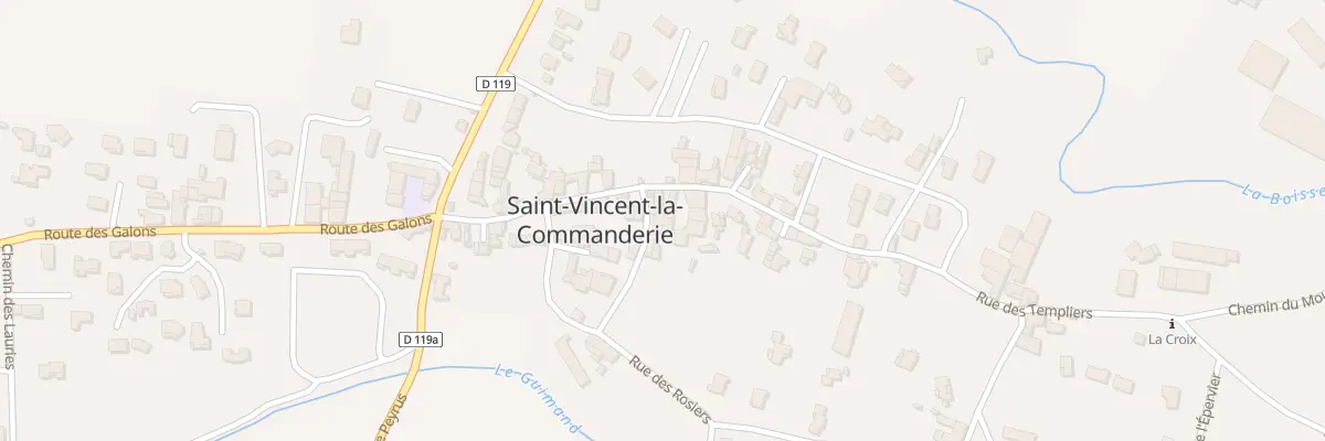 Plan du 25 Rue de la Source à Saint-Vincent-la-Commanderie