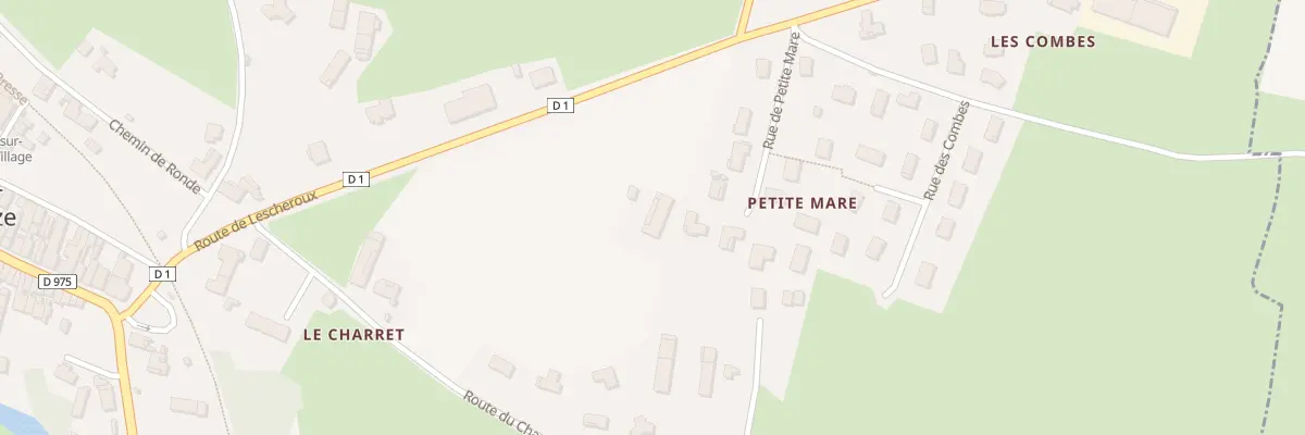 Plan du 360 Rte de Lescheroux à Saint-Julien-sur-Reyssouze