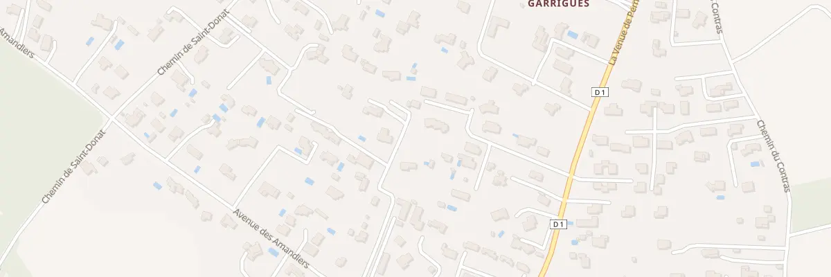 Plan du 158 Av des Amandiers à Mazan