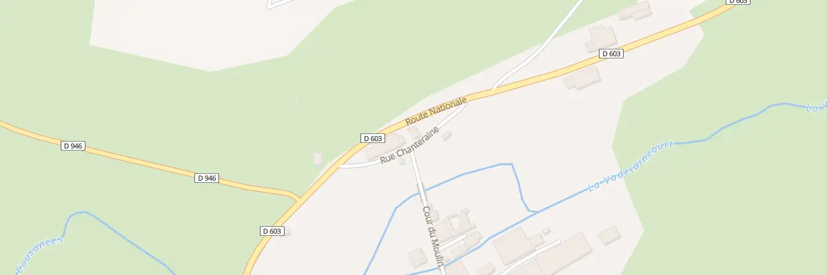 Plan du 5 Rte Nationale à Clermont-en-Argonne