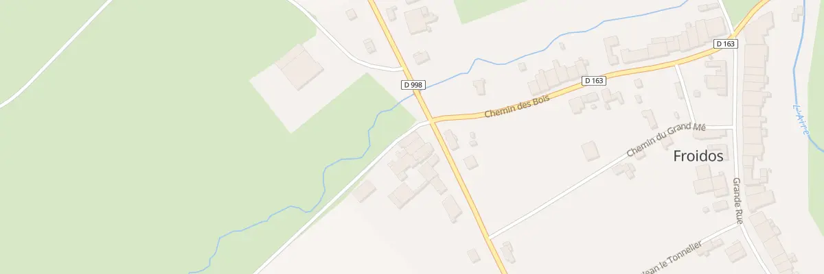 Plan du 13 Rte de Bar le Duc à Froidos