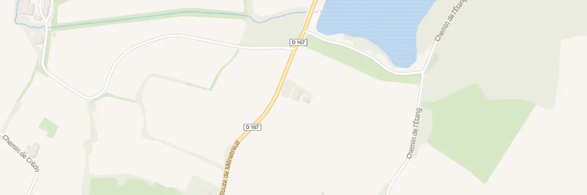 Plan du 472 Rte de Ménétreuil à La Chapelle-Thècle