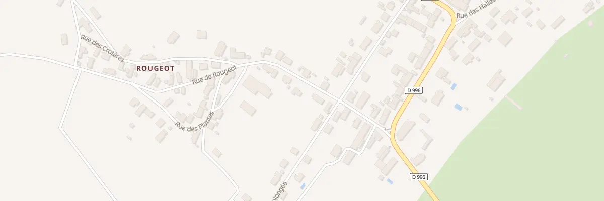 Plan du 9 Rue de Rougeot à Pouilly-sur-Saône
