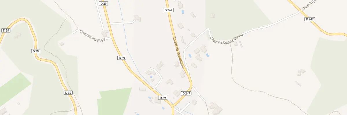 Plan du 151 Rte Venasque au Beaucet