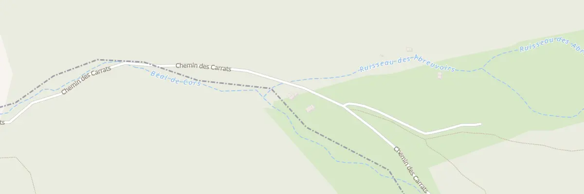 Plan du 940 Che des Carrats à Saint-Vincent-la-Commanderie