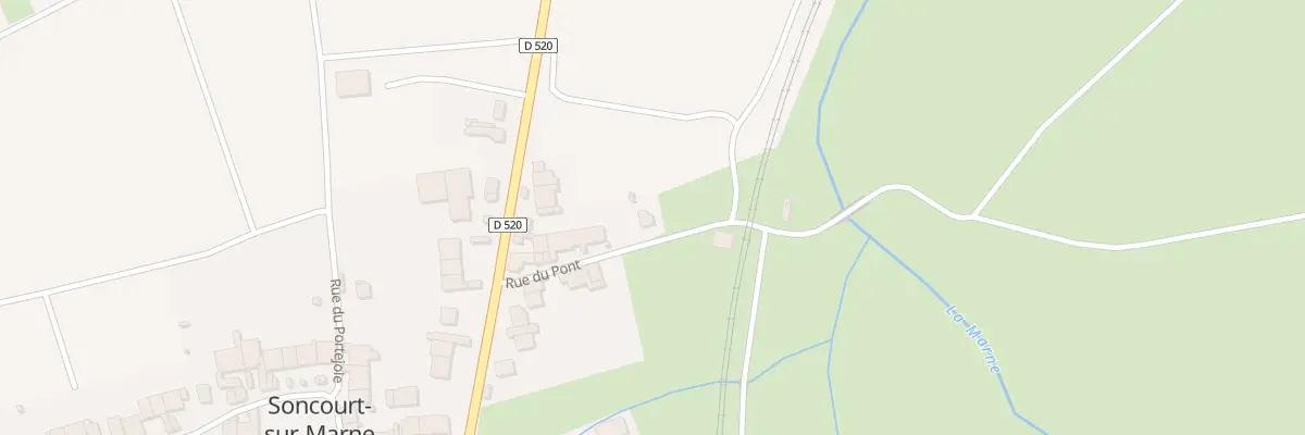 Plan du 7 Rue du Pont à Soncourt-sur-Marne
