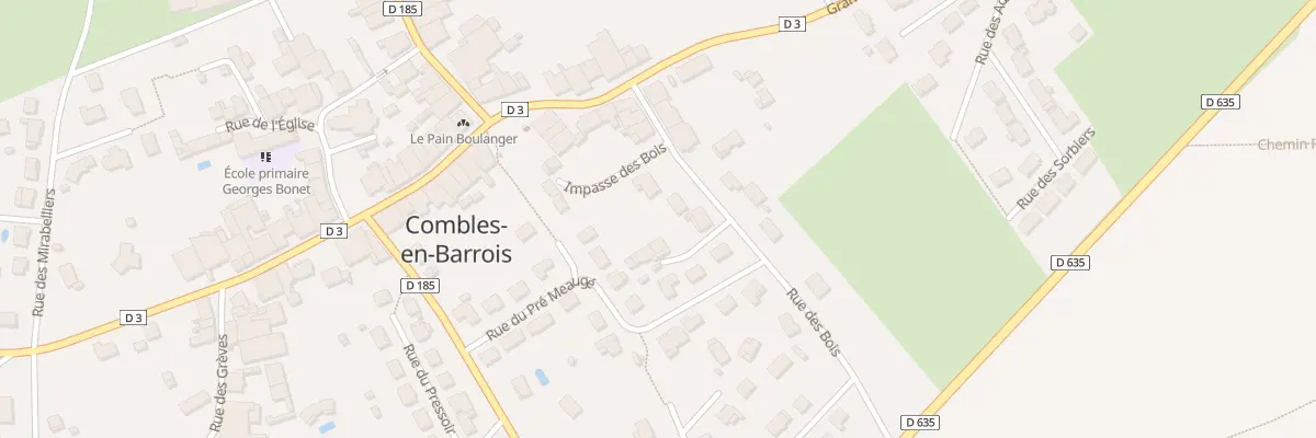 Plan du 5 Rue des Bois à Combles-en-Barrois