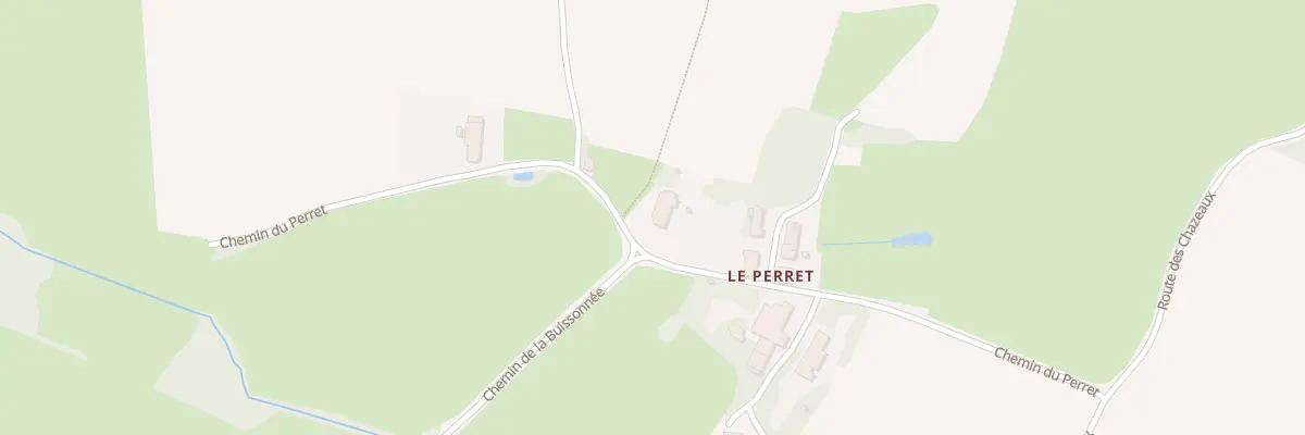 Plan du 380 Chem du Perret à Ménetreuil
