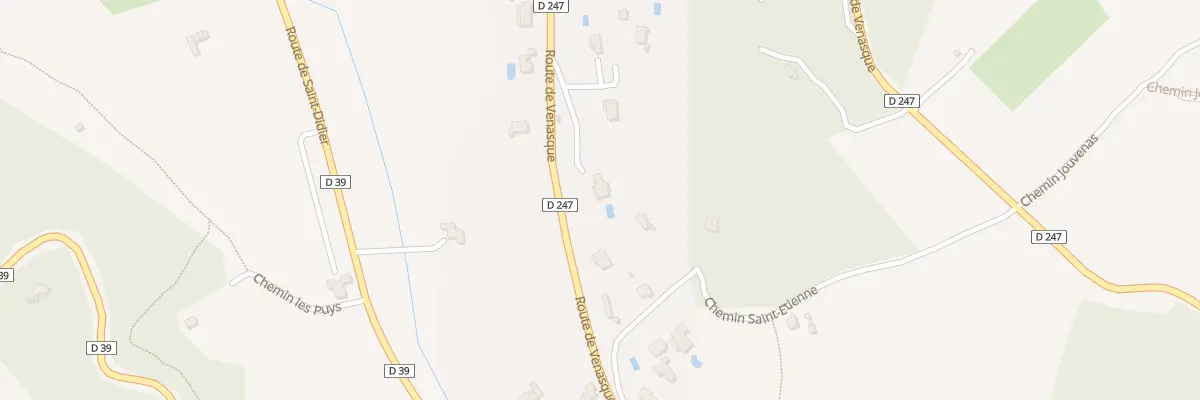Plan du 438 Rte Venasque au Beaucet