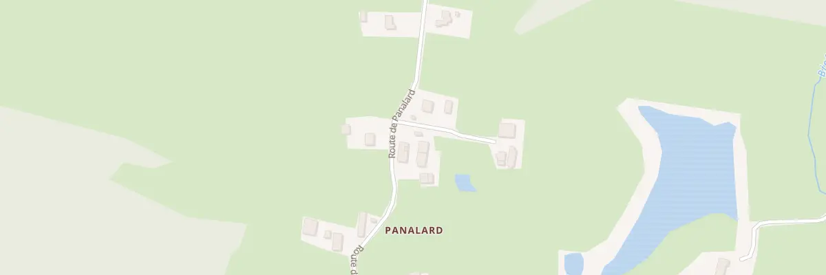 Plan du 1425B Rte de Panalard à Montracol