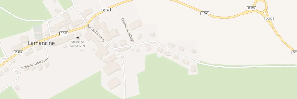 Plan du 17 Rue du Charmoy à Lamancine