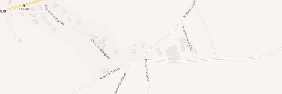 Plan du 1431 Rte de Lantay à Villeneuve-de-Marc