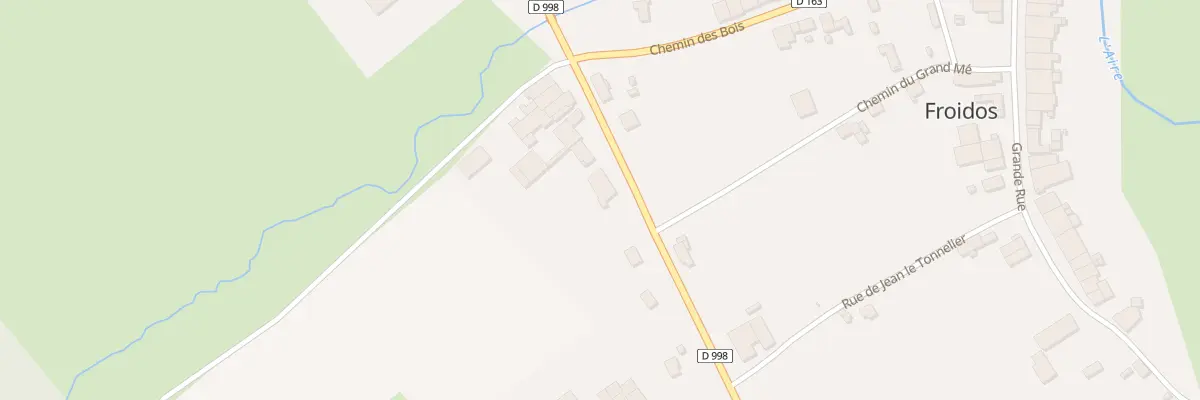 Plan du 7 Rte de Bar le Duc à Froidos