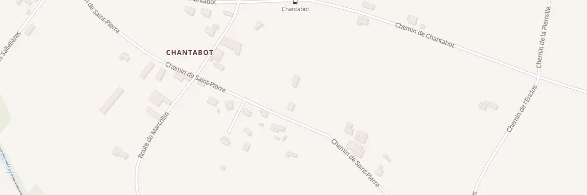 Plan du 495 Che de Saint Pierre à Beaufort