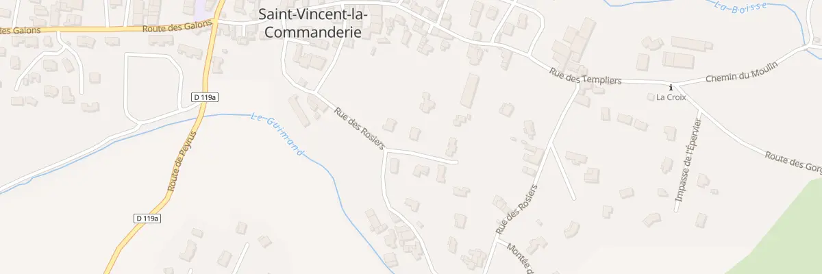 Plan du 45B Imp du Rucher à Saint-Vincent-la-Commanderie