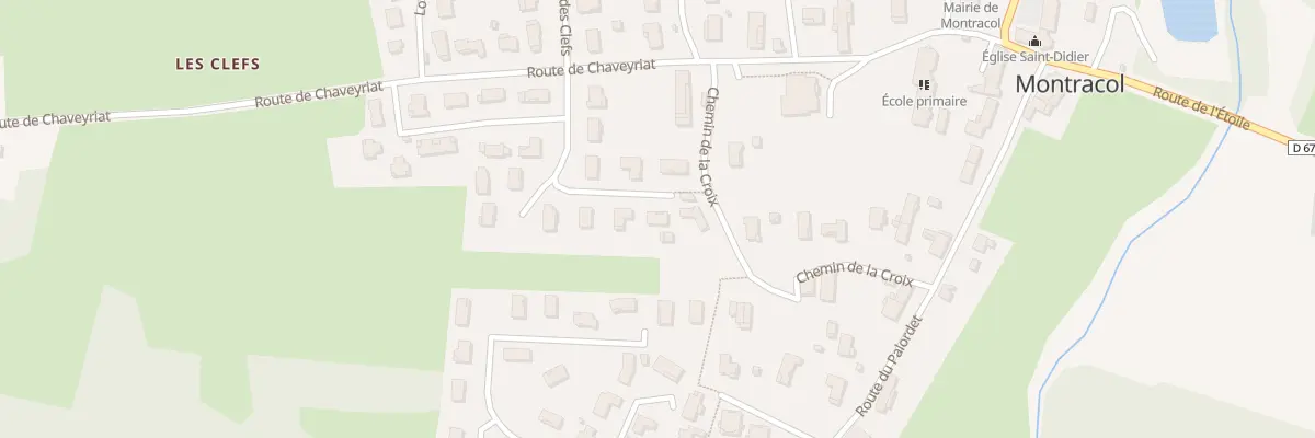 Plan du 11 Lot les Tilleuls à Montracol