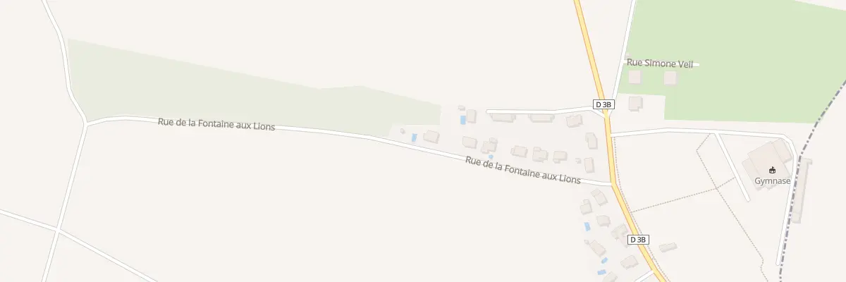 Plan du 12 Rue de la Fontaine aux Lions à Clénay