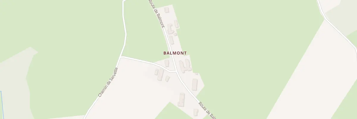 Plan du 636 Rte de Balmont à Saint-Martin-le-Châtel