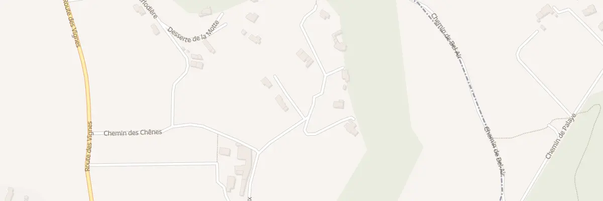 Plan du 355A Che du Châteauvieux à Triors