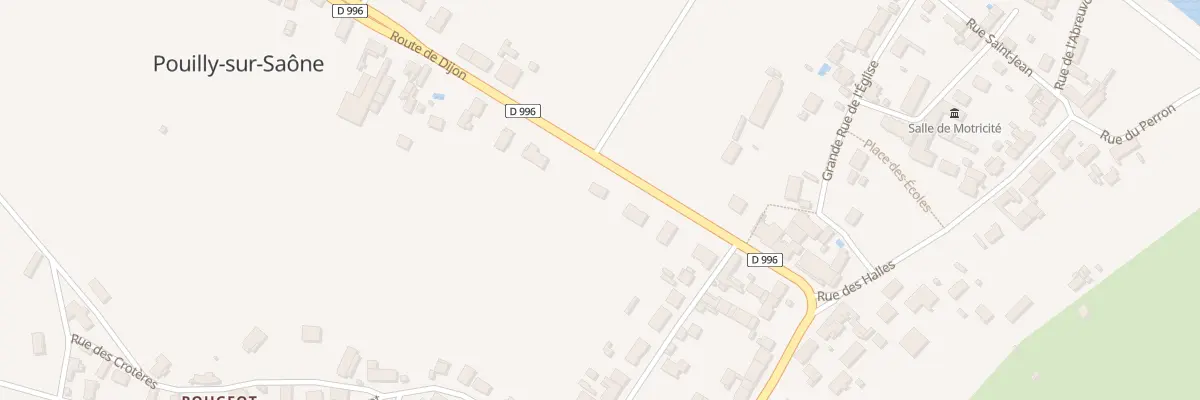 Plan du 7B Rte de Dijon à Pouilly-sur-Saône