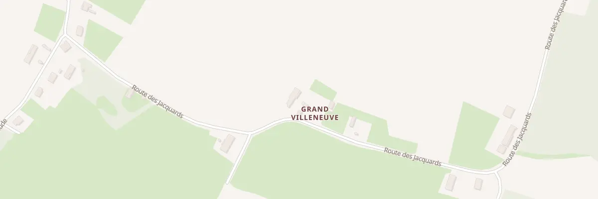 Plan du 50 Rte des Jacquards à Diconne