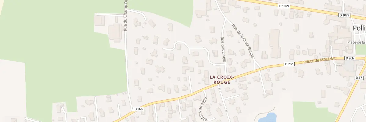 Plan du 145 All des Ecureuils à Polliat