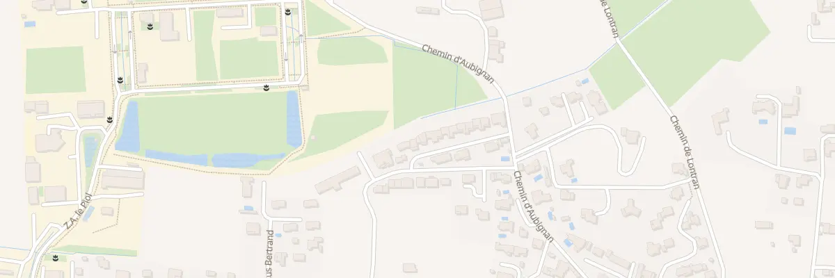 Plan du 347F Che d’Aubignan à Mazan