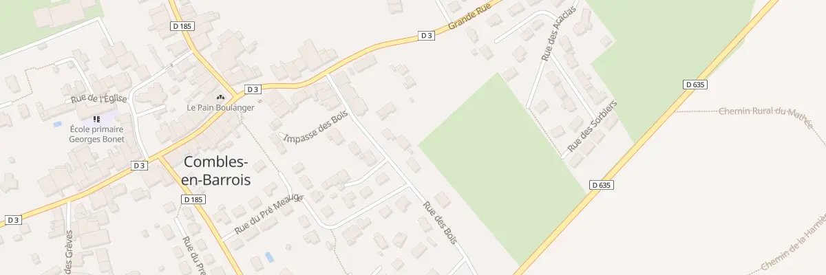 Plan du 10B Rue des Bois à Combles-en-Barrois