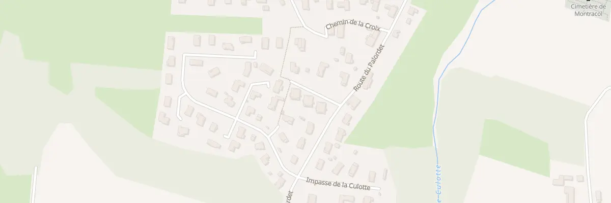 Plan du 59 Imp de la Montagne à Montracol
