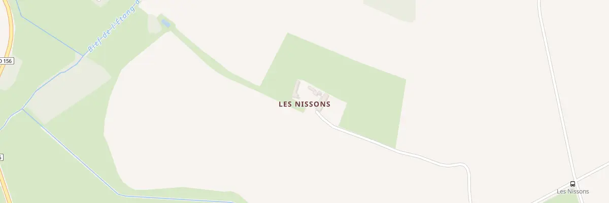 Plan du 25 Les Nissons à Vérissey