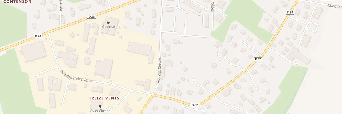 Plan du 9 Rue des Serves à Montrevel-en-Bresse