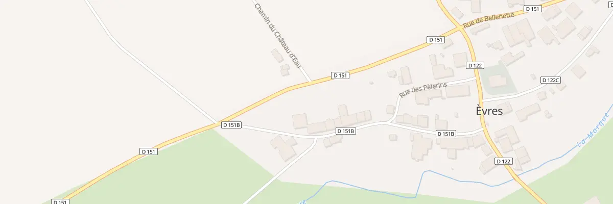 Plan du 24 Rue du Moulin à Èvres