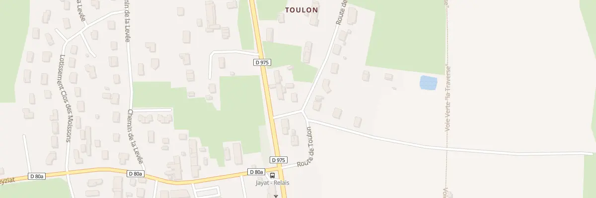Plan du 139 Rte de Toulon à Jayat