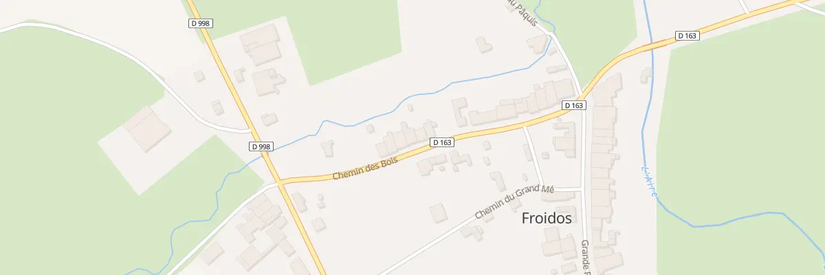 Plan du 7 Che des Bois à Froidos