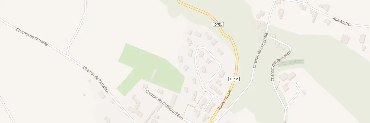 Plan du 125T Rte Neuve à Beaufort