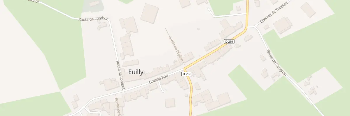 Plan du 12 Gr Grande Rue à Euilly-et-Lombut