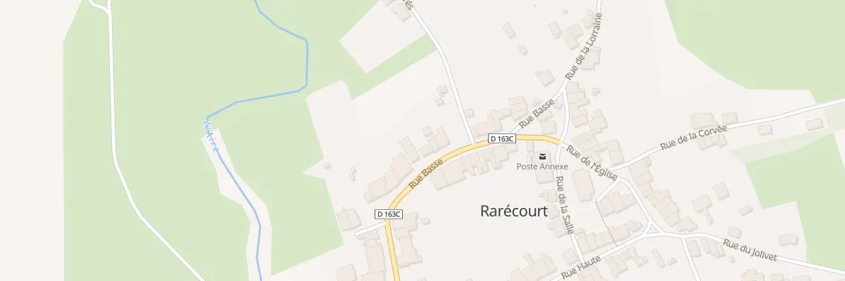 Plan du 19 Rue Basse à Rarécourt
