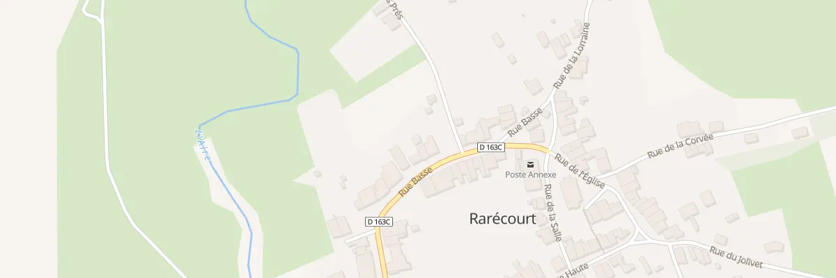 Plan du 21 Rue Basse à Rarécourt