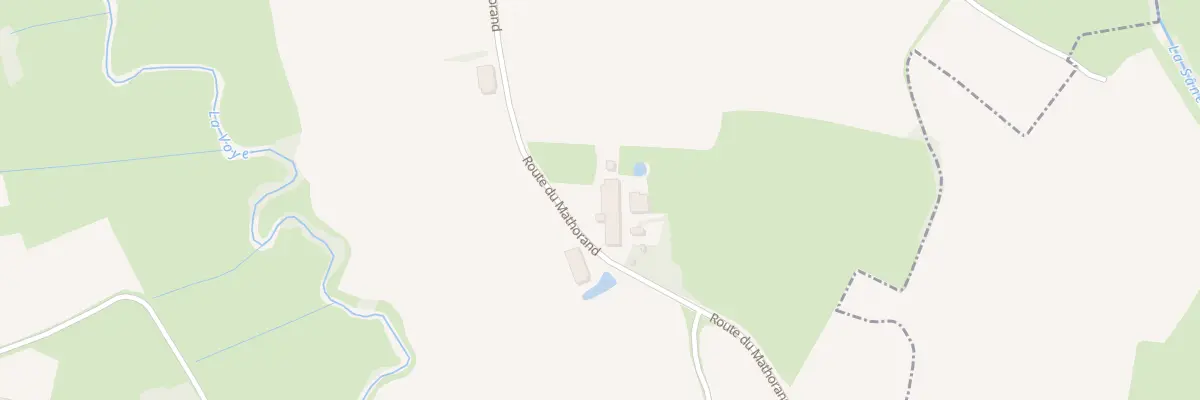 Plan du 1063 Rte du Mathorand à La Chapelle-Thècle