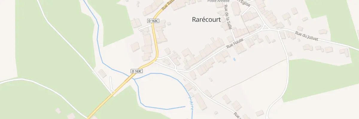 Plan du 4 Rue du Terral à Rarécourt