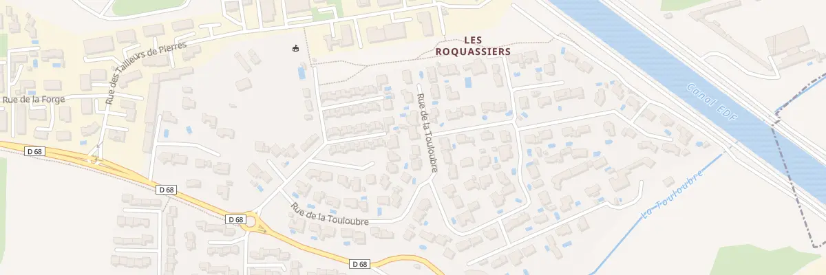 Plan du 16 Rue de la Touloubre à Salon-de-Provence