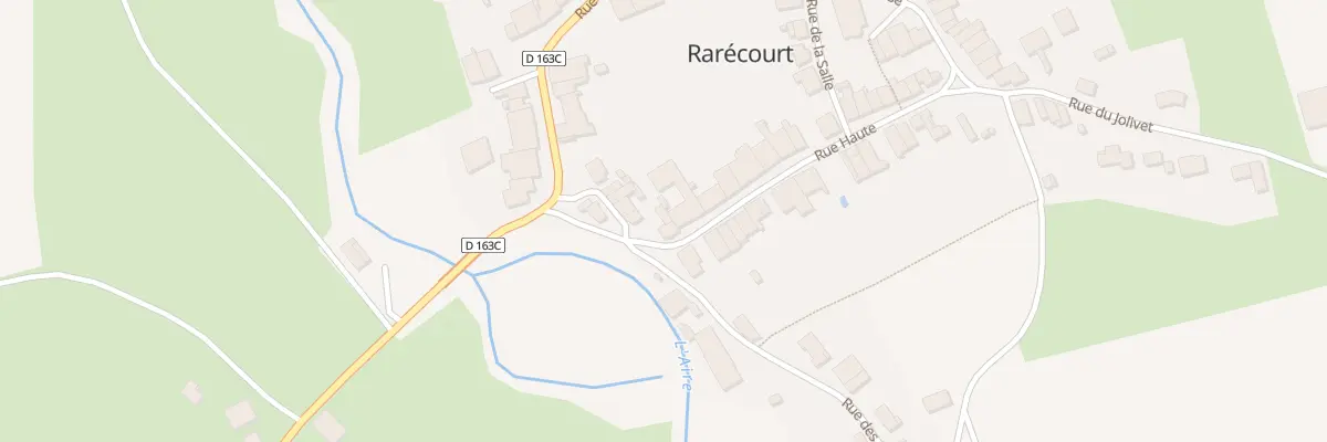 Plan du 2 Rue du Terral à Rarécourt