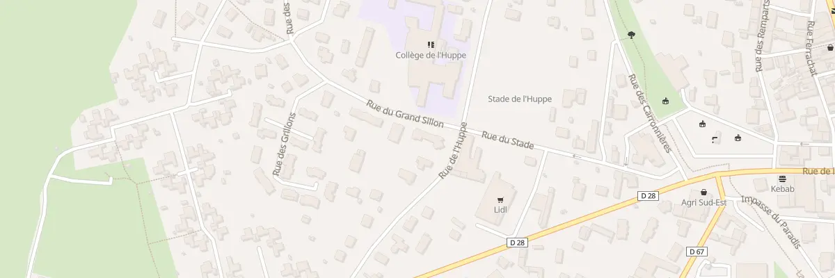 Plan du 1 Rue du Grand Sillon à Montrevel-en-Bresse