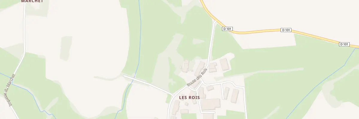 Plan du 5137 Rte des Rois à Bantanges