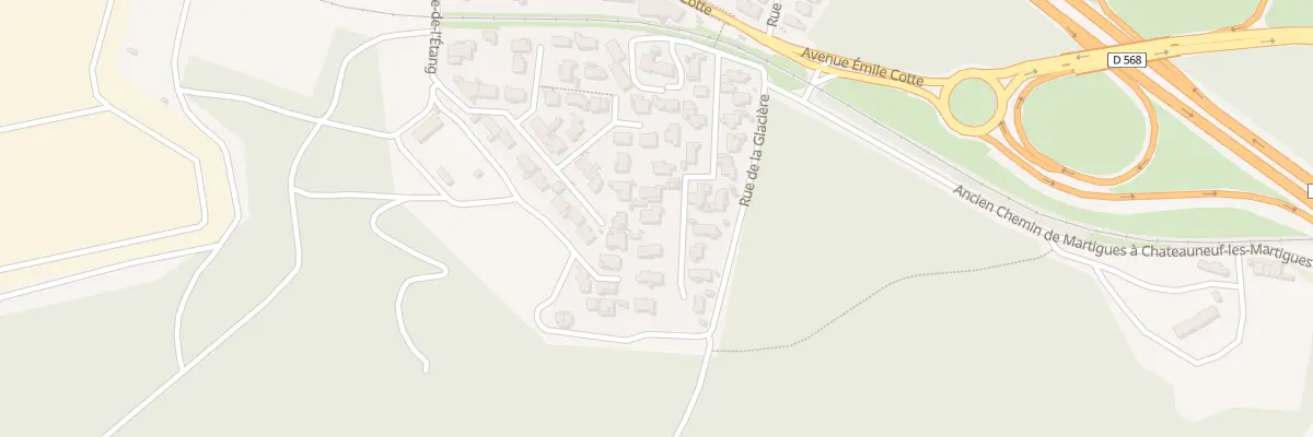 Plan du 16 Rue Nostradamus à Châteauneuf-les-Martigues