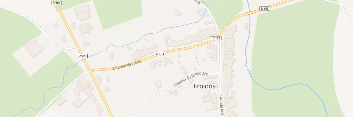 Plan du 18 Che des Bois à Froidos