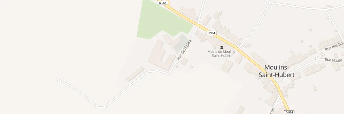 Plan du 2 Rue de l’Eglise à Moulins-Saint-Hubert