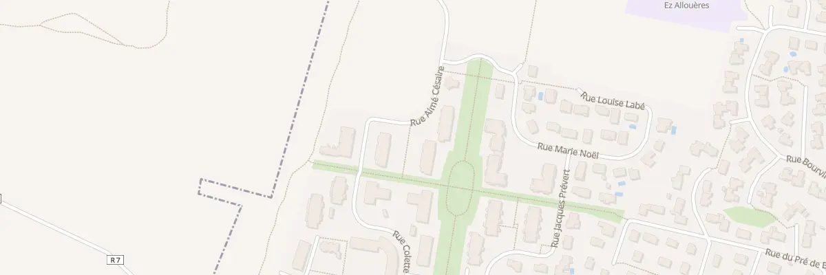 Plan du 2 Rue Aimé Césaire à Chevigny-Saint-Sauveur