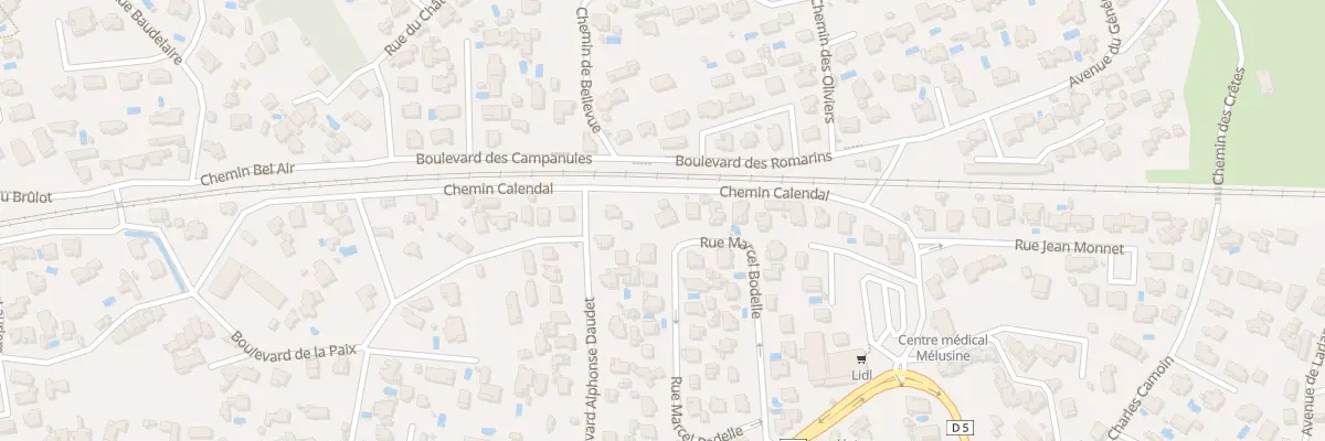 Plan du 24 Rue Marcel Bodelle à Sausset-les-Pins